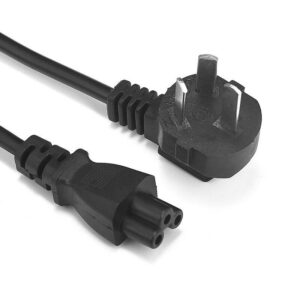 Cable Power 1.5 Mts Trebol / Mickey Fuente Cargador Notebook