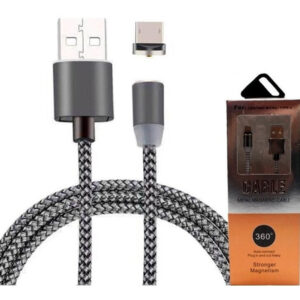 Cable De Carga Punta Metálica Magnético Micro Usb - 6225