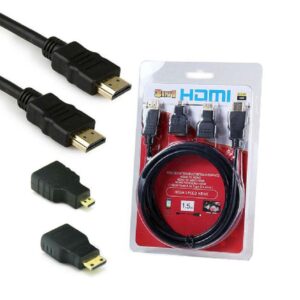 Cable HDMI a HDMI 1.5 Mts HDTV (Kit) 47008 - 47027