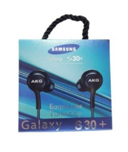 Auricular Samsung AKG S30+ / con Microfono / Negro / Replicas