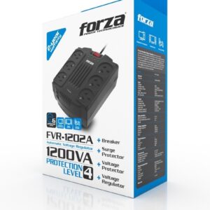 Estabilizador Tension Forza  FVR-1202A Volt Reg 1200VA/600W