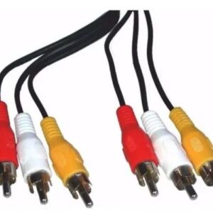 Cable 3 rca a 3 rca Audio Vídeo / 5 Metros / MYE-3350
