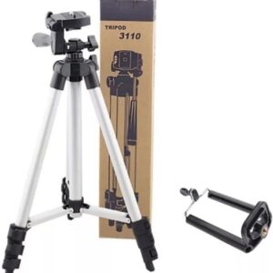 Tripode P/ Celulares, Camaras, Aro led. 3110 / Aluminio / Extensible 1mt