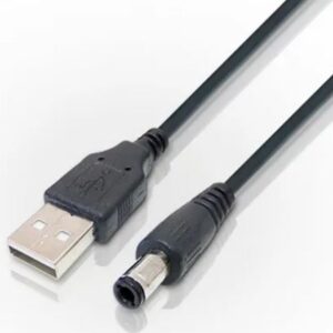 Cable Usb A Ficha Pin 5.5 / Dc-5v