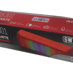 PARLANTE BLUETOOTH CON LUCES DINAMICAS - BKT PBB301