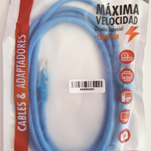 Cable Lan – Red / Utp Cat5e / 3 Metros / Netmak