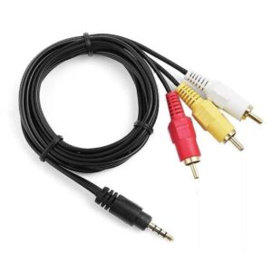 Cable Auxiliar Plug 3.5 a 3 Rca Macho 1.5m / Lianda