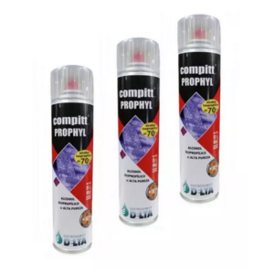 Alcohol isopropilico -al 70% -aerosol 440cc/290g -Delta Compitt Prophyl