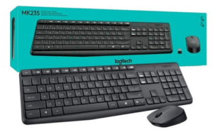 Kit Teclado Y Mouse Inalámbrico Logitech Mk235