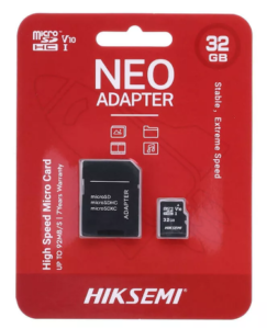 MICRO SD XC 32.00 GB HIKSEMI NEO 2 EN 1 CLASE 10