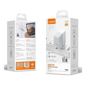Cargador De Pared Ldnio / A2620c /Tipo C - Tipo C / 65w