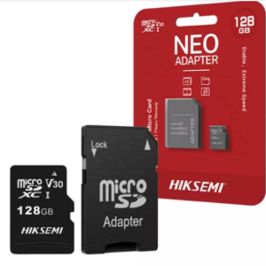 MICRO SD XC 128.00 GB HIKSEMI NEO 2 EN 1 CLASE 10