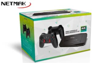 CONSOLA JUEGOS RETRO GAME BOX STICK 2.4G WIRELESS/ NETMAK NM-M8  / M8 / Incluye 9 Emuladores: 20.000 Juegos Retro