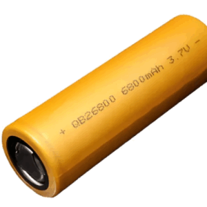 Pila Bateria 18650 Naranja Calidad / 3.7v / Sin Teton. / 6800mah