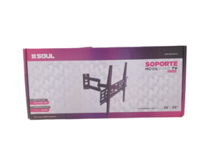 Soporte para TV / Pared / 26" A 55" / Soul Sop-tv600