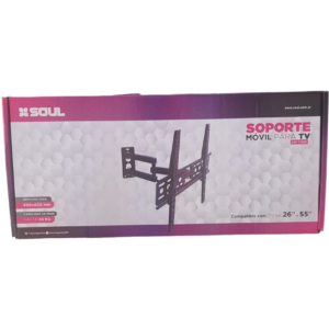 Soporte para TV / Pared / 26" A 55" / Soul Sop-tv600