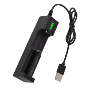 Cargador De Pilas Litio 18650 16340 14500 / Con Indicador De Carga