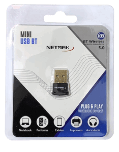 Adaptador Bluetooth USB 5.0 / NETMAK NM-BT9 / BT5.0