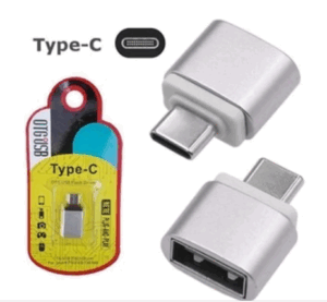 ADAPTADOR OTG USB-A (H)  Tipo-C (M)