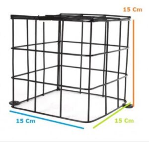 Protector Jaula Reja Para Cámara De Seguridad / 15cm x 15cm