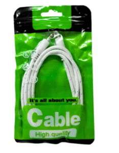 Cable Audio auxiliar plug 3.5 a 3.5 / 1 metro / CAB-46005