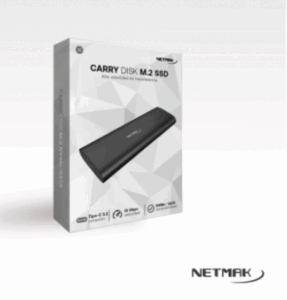 CARRY DISK / USB-C / SSD M.2 / USB 3.2 / NETMAK NM-CASE-7