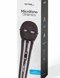 Micrófono con cable /  Netmak NM-MC7