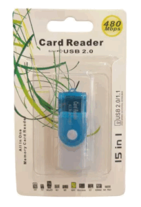 LECTOR DE MEMORIA / USB 2.0 / MICROSD / SD / ADP-48024