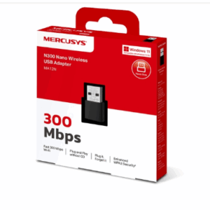 PLACA RED USB NANO MERCUSYS / MA12N / 300MBPS