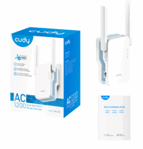 Repetidor - Extensor de rango WIFI / Cudy  RE1200 / 867Mbps / AC1200 / Dual Band