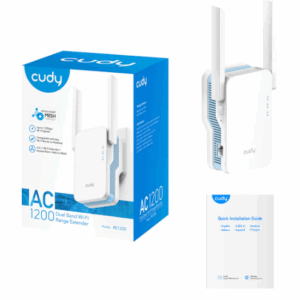 Repetidor - Extensor de rango WIFI / Cudy  RE1200 / 867Mbps / AC1200 / Dual Band