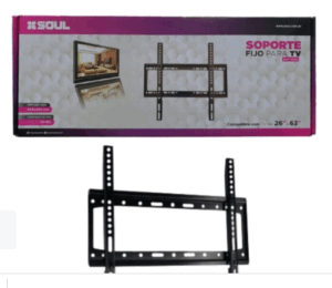 Soporte Fijo Para Tv Soul / 26″ a 63″ / 50kg / SOP-TV100