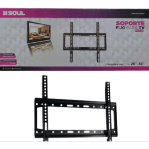 Soporte Fijo Para Tv Soul / 26″ a 63″ / 50kg / SOP-TV100