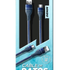 CABLE MICRO USB SOUL DENIM / 1 METRO
