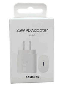 Cargador Samsung 25w / Tipo C / Blanco / no incluye cable
