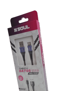 Cable Para iPhone Usb a Lightning  / Carga Rapida / Datos / Soul Full Jean
