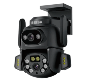 Cámara de Seguridad Exterior / 1920×1080 (4MP) / Rotacion 355° / SEISA IPC-Q821