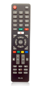Control Remoto Tv – Megalite ML33 /TOP HOUSE / TELEFUNKEN