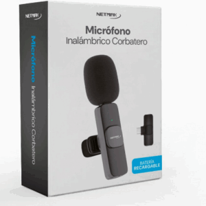 MICROFONO CORBATERO / NETMAK NM-MC10 / INALAMBRICOS