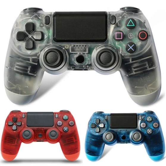 Joystick PS4 Sony Alternativo Doubleshock / Transparente