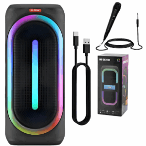 Parlante Portátil Bluetooth / 7 juegos de luces LED / Malibu MS-2038BT