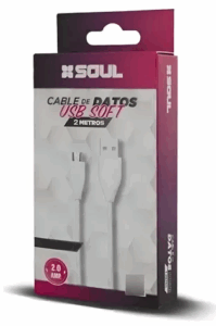CABLE USB TIPO C / 2 Metros / Soul