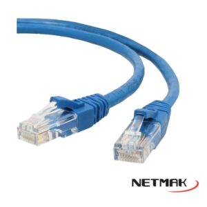 Cable Lan – Red / Utp Cat5e / 20 Metros / NETMAK