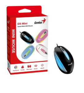 Mini Mouse USB RGB / 1000DPI / Negro / Genius DX-MINI
