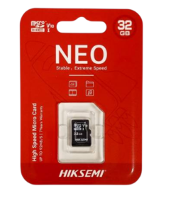MICRO SD XC 32.00 GB HIKSEMI NEO / CLASE 10 / SIN ADAPTADOR